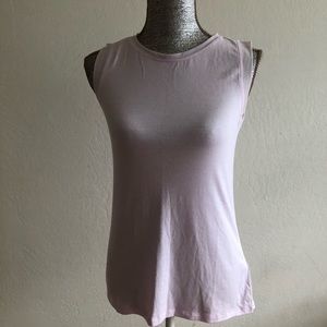 ATHLETA Pink Sleeveless Workout Tank Top